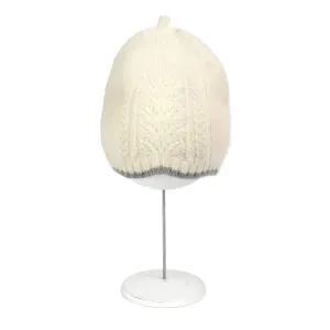 Anne-Claire Petit Lizzy Hat Knitted Lambwool Natural