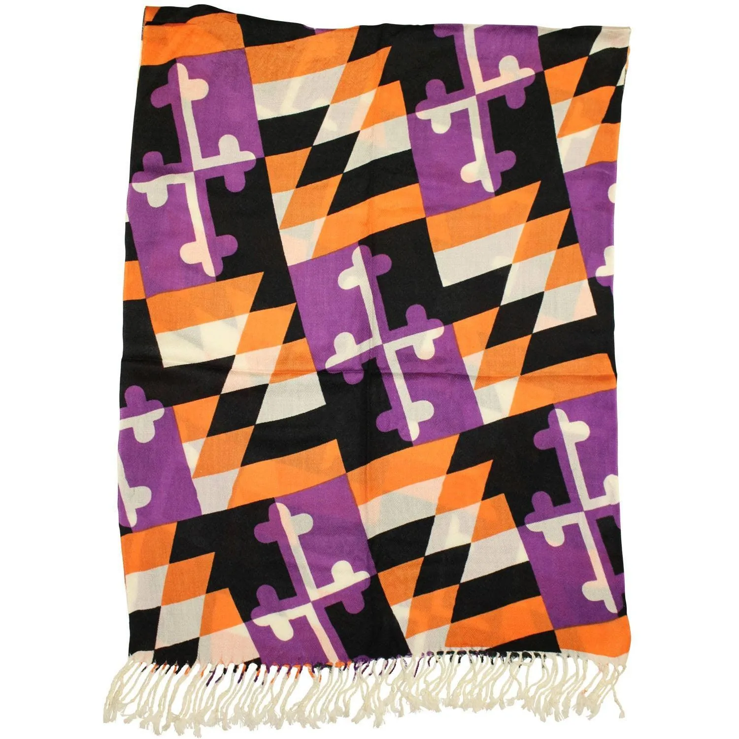 Baltimore Purple & Orange Maryland Flag / Scarf