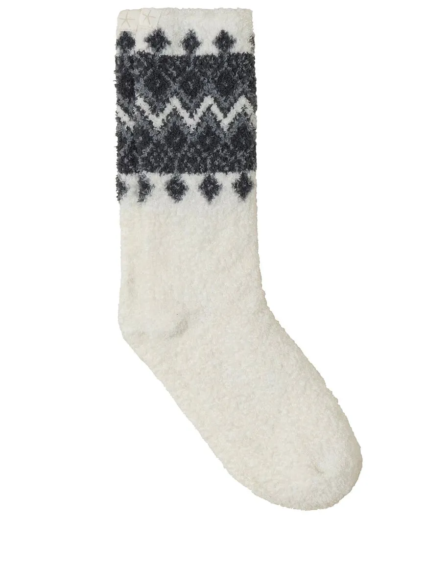 {Barefoot Dreams} CozyChic Fair Isle Socks