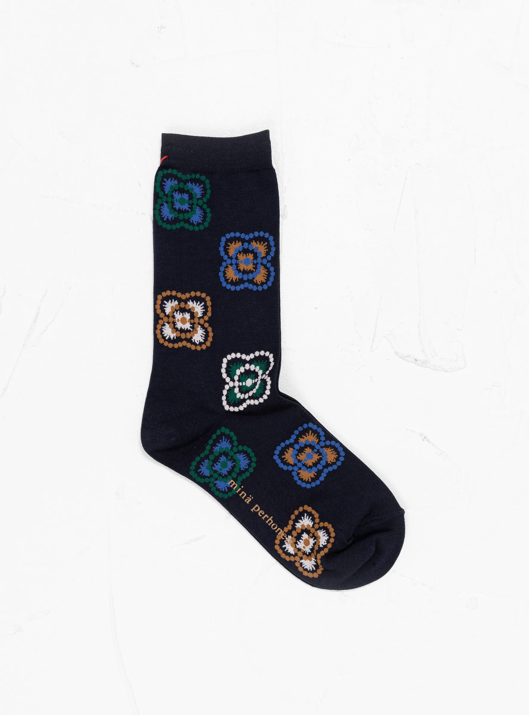 Blumen Socks Navy