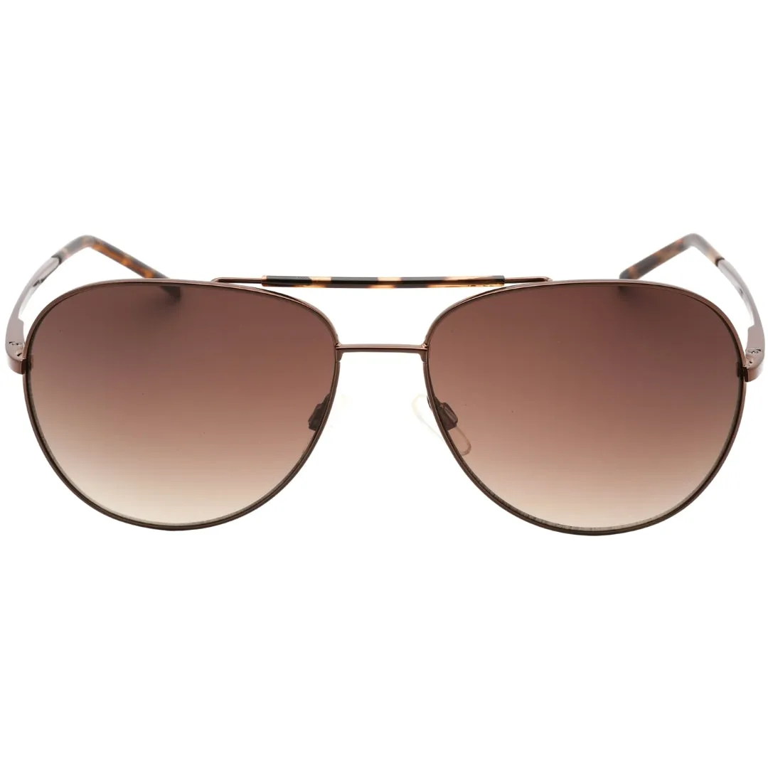 Calvin Klein R143S 200 Chocolate Brown Sunglasses