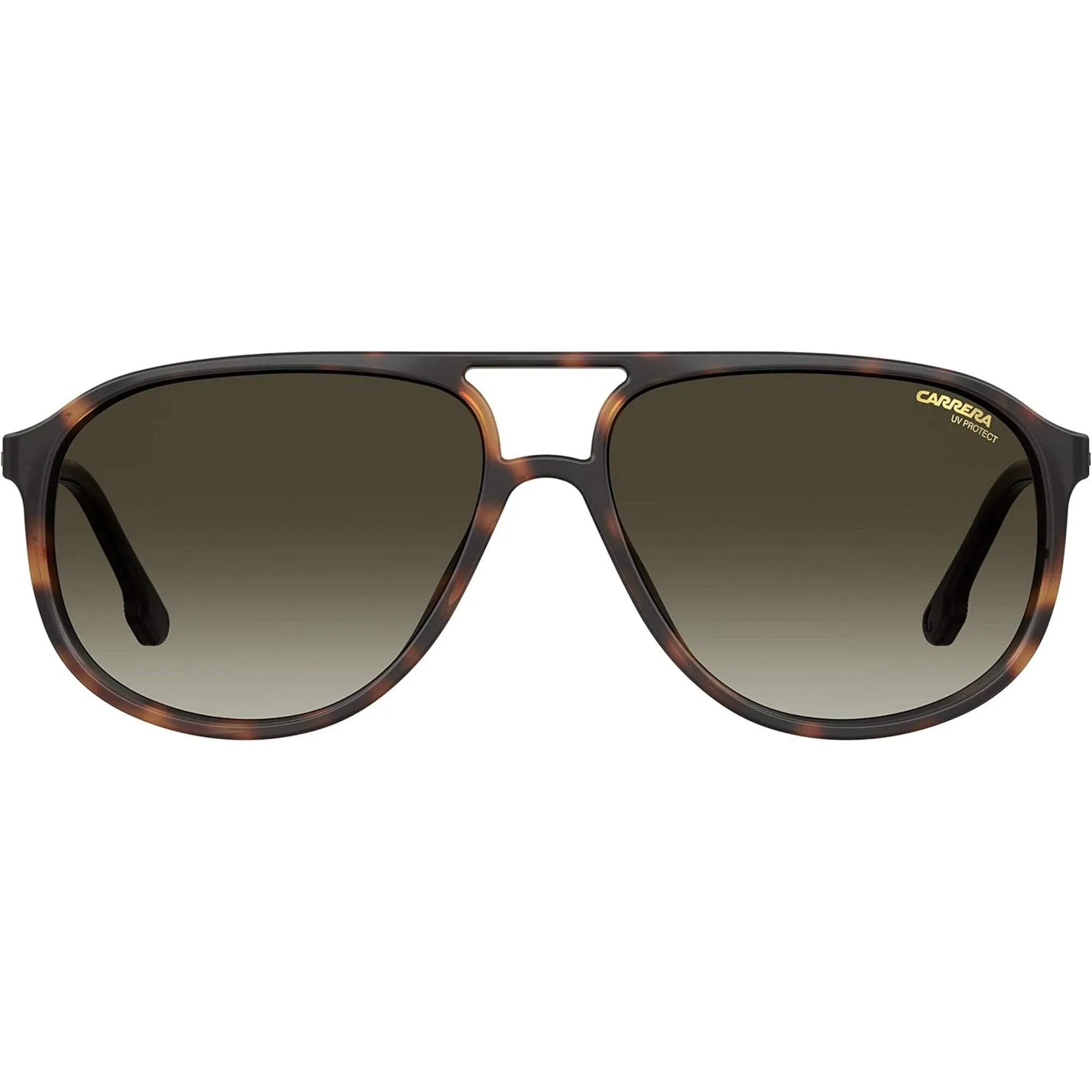 Carrera Men's Sunglasses - Havana Polyamide Pilot Frame Brown Gradient Lens | 257/S 86