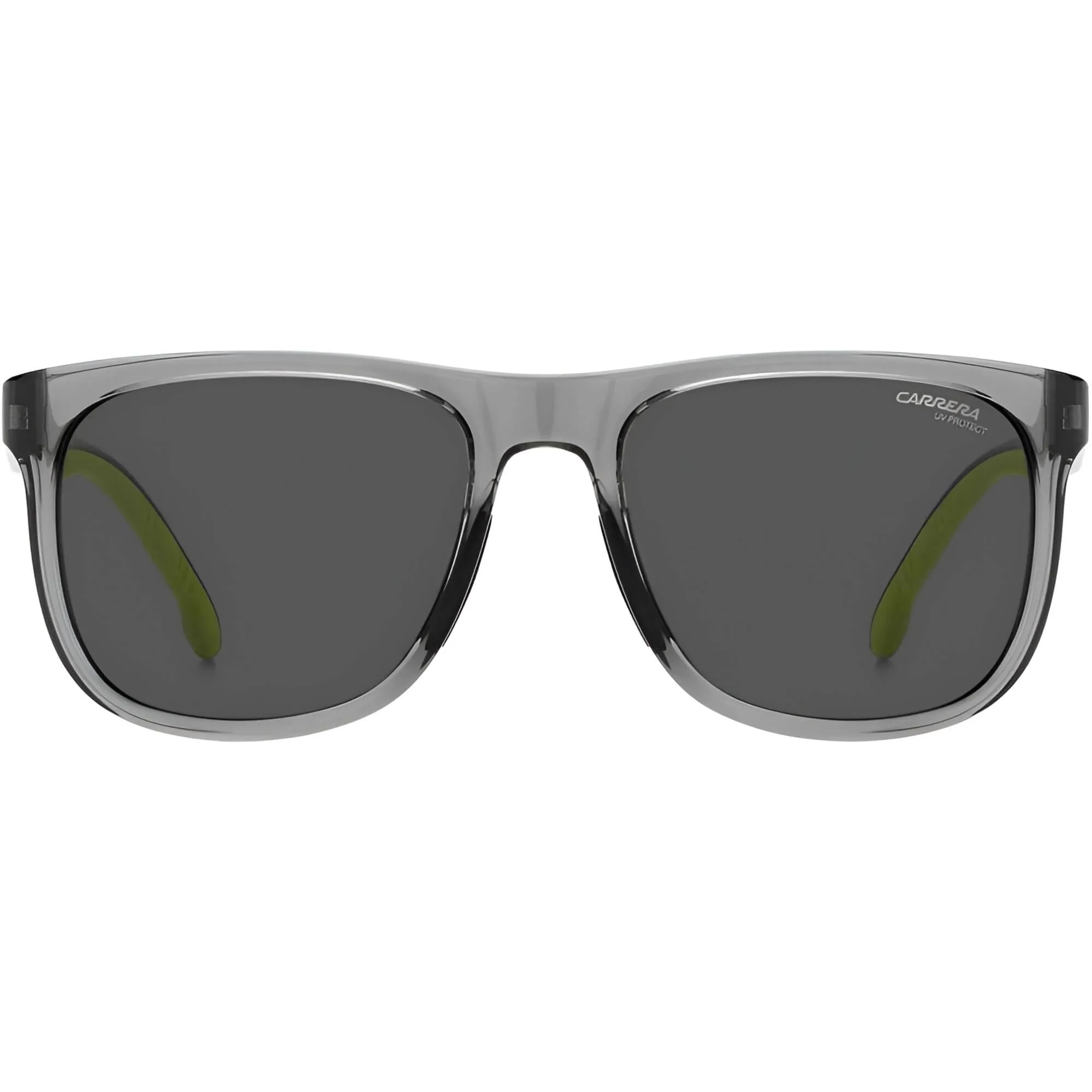 Carrera Unisex Sunglasses - Grey Plastic Square Shape Frame Grey Lens | 2038T/S 0KB7