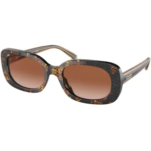 Coach Women's Sunglasses - Patterned Tortoise and Black Frame | 0HC8358F 57241356