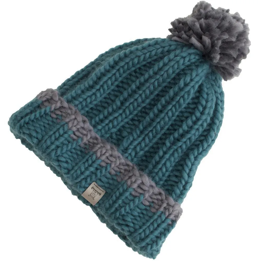 Contrast Trim Merino Bobble Hat | Design Your Own Hat