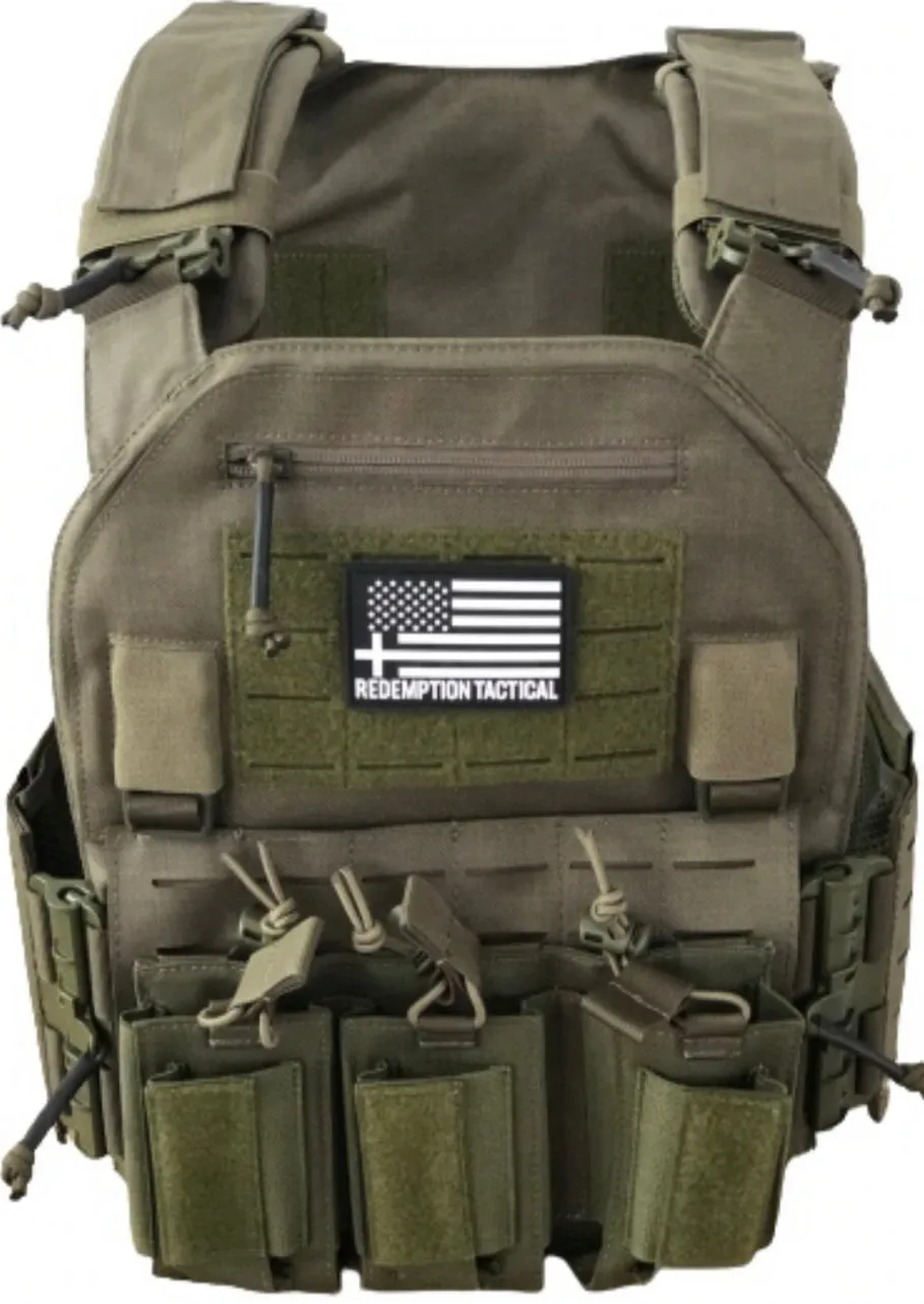 Crusader 2.0 l St. Michael FULL ARMOR KIT COMBO PACKAGE with Crusader 2.0  Medical Kit   LEVEL IV  (2) 10x12 Front/Back Plates (2) 6x8 Side Plates (Level III)