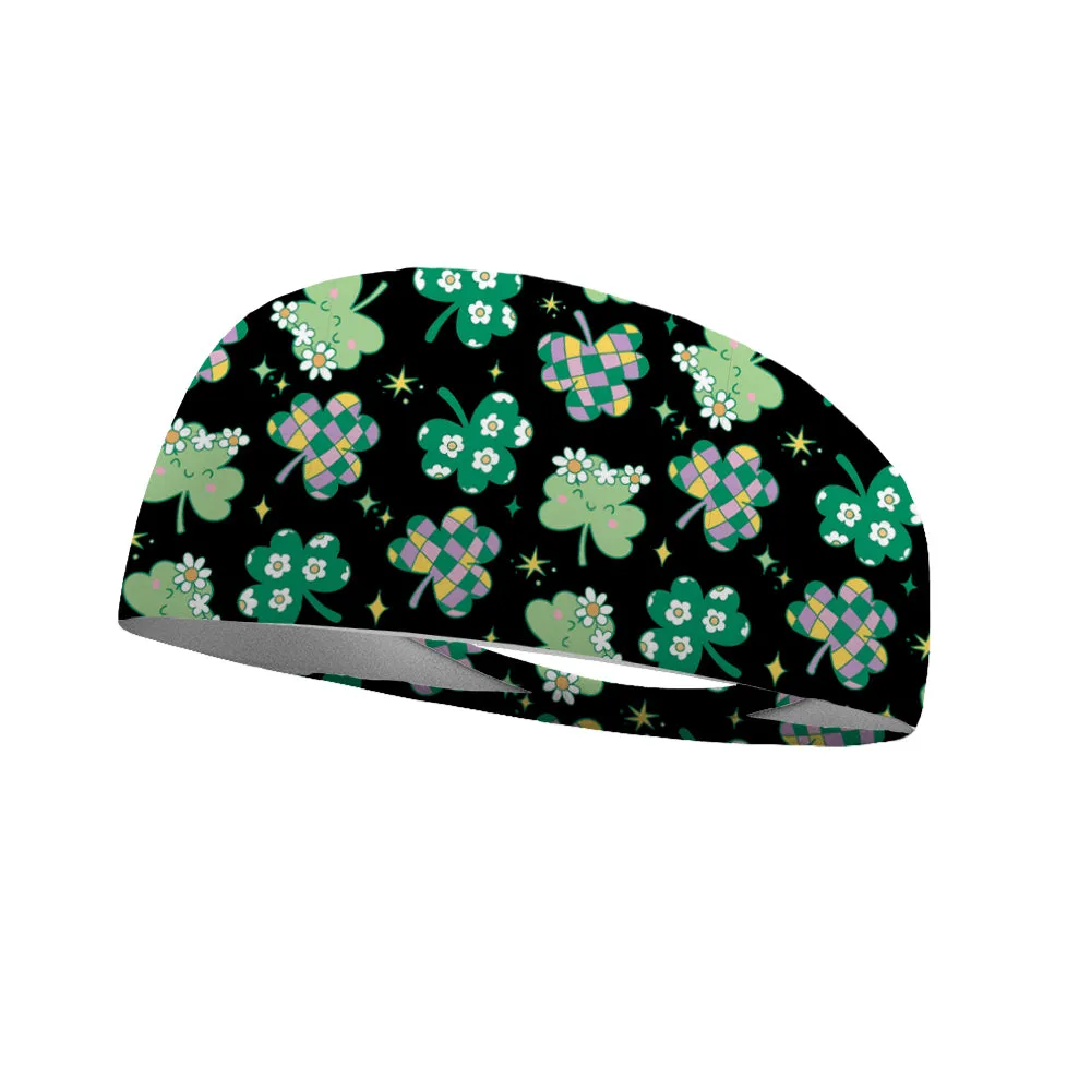 Cute Clover Wicking Headband