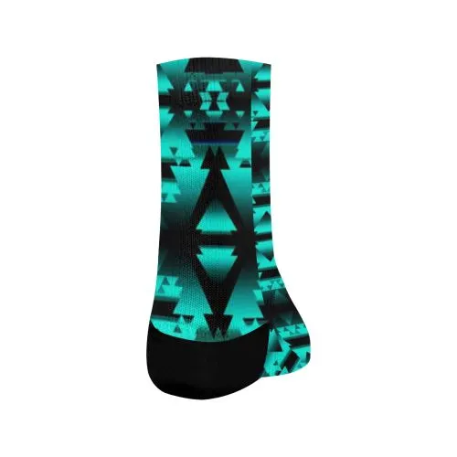 Dark-Deep Lake-Winter-Camp Crew Socks