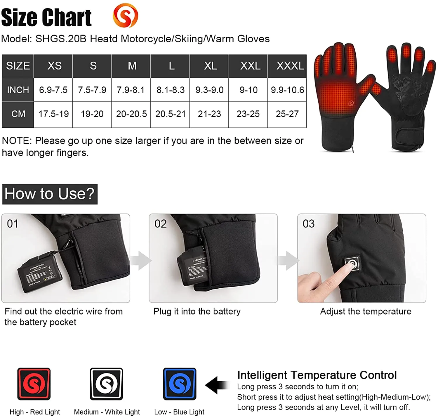 DAY WOLF Waterproof Cycling Gloves Anti-Slip and Wear-Resistant