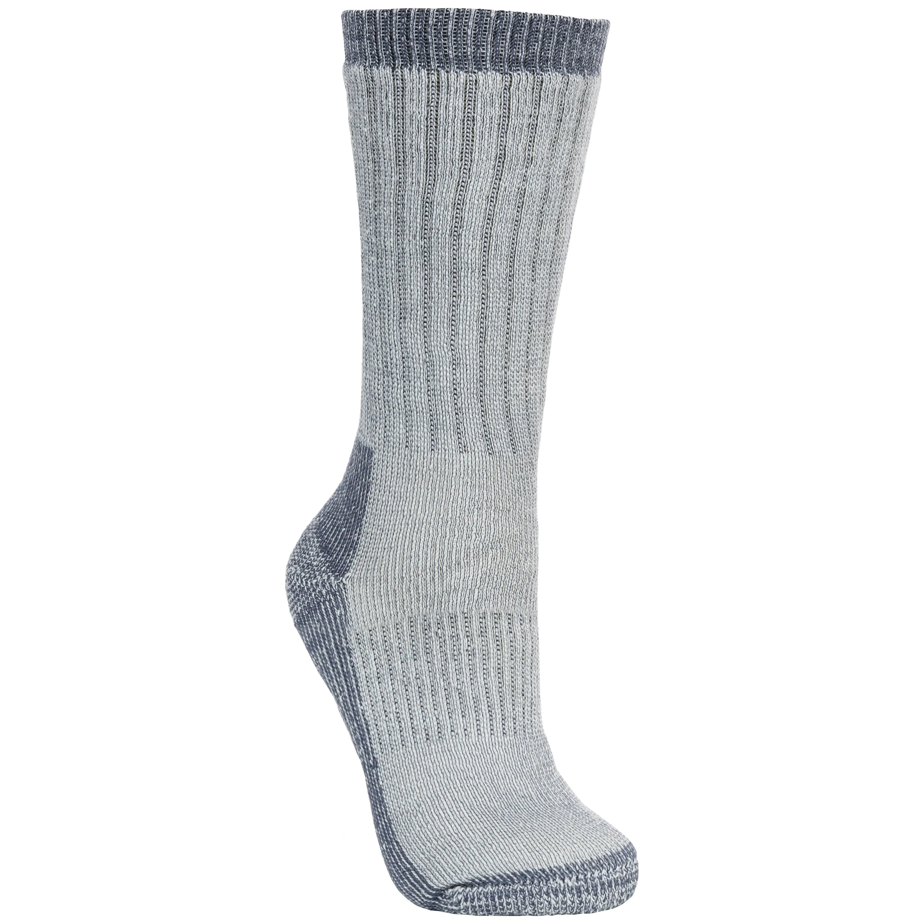 Dlx Mens Strolling Walking Socks - Grey Marl