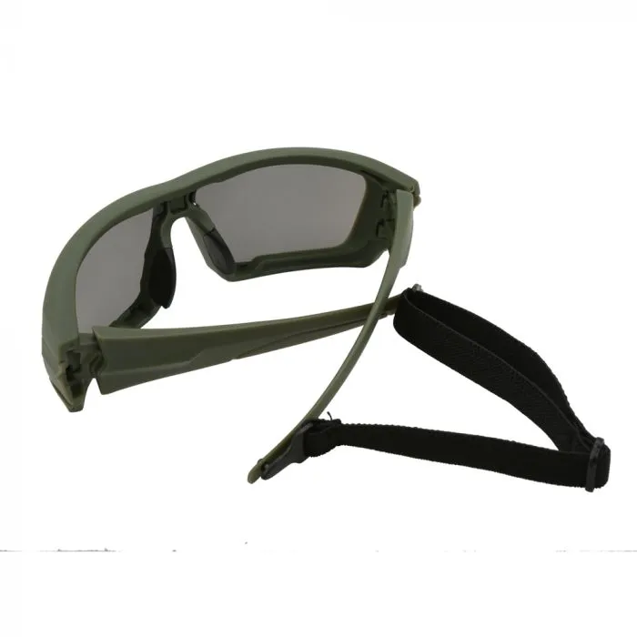 Erne High Impact Ballistic Sunglasses - Olive Green