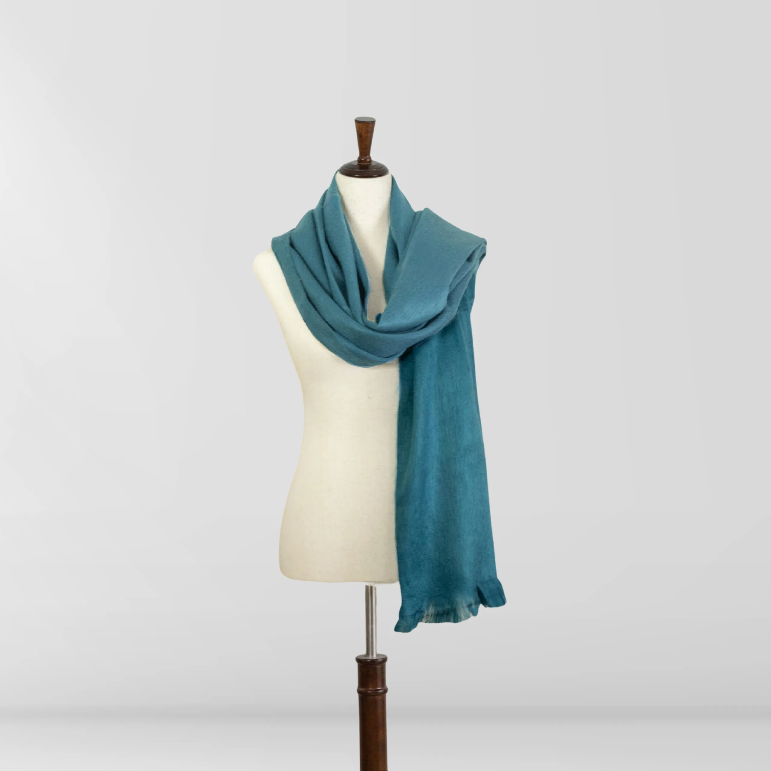 Garza - Turquoise Blue Shawl