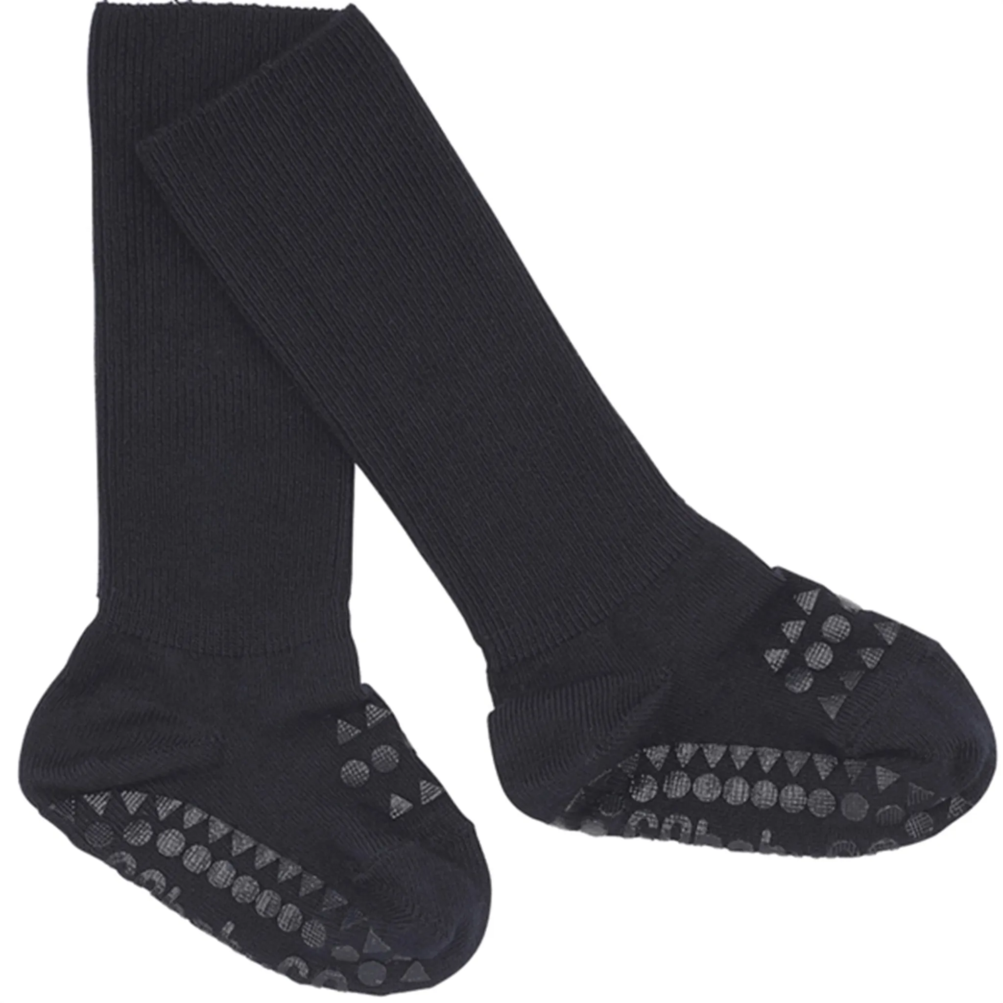 GObabyGO Bamboo Socks Antislip Dark Blue