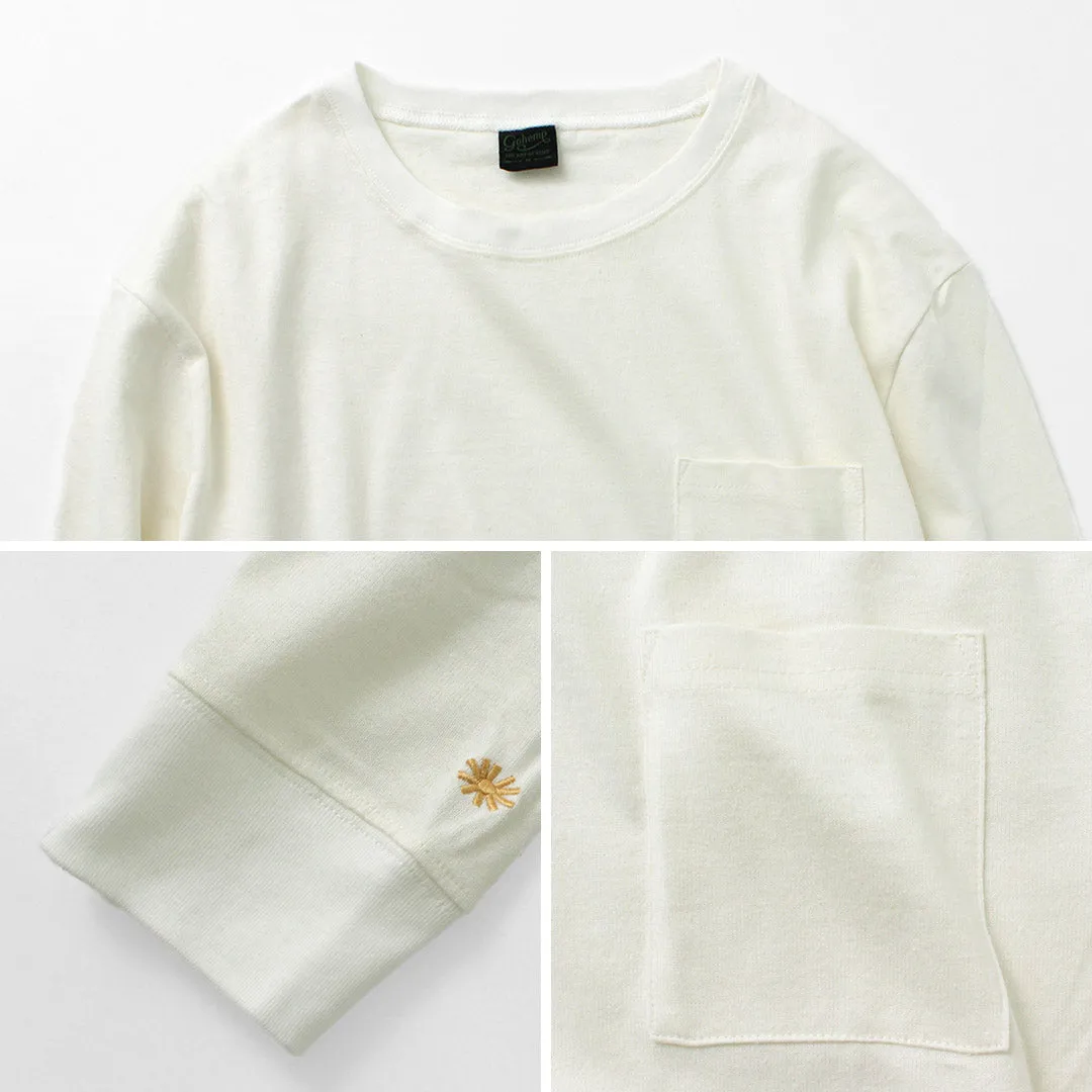 GOHEMP / Low Pocket T-Shirt