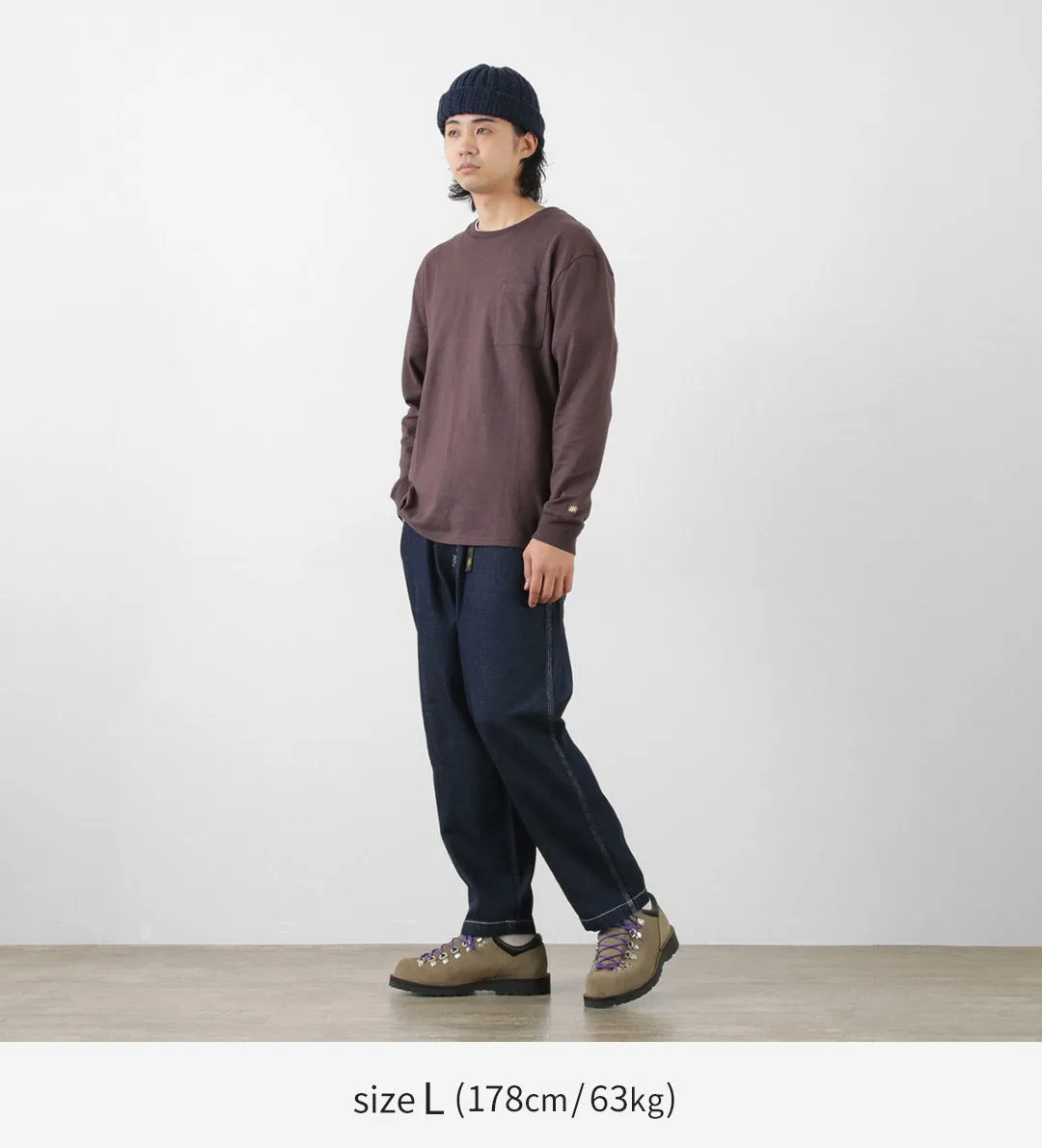 GOHEMP / Low Pocket T-Shirt