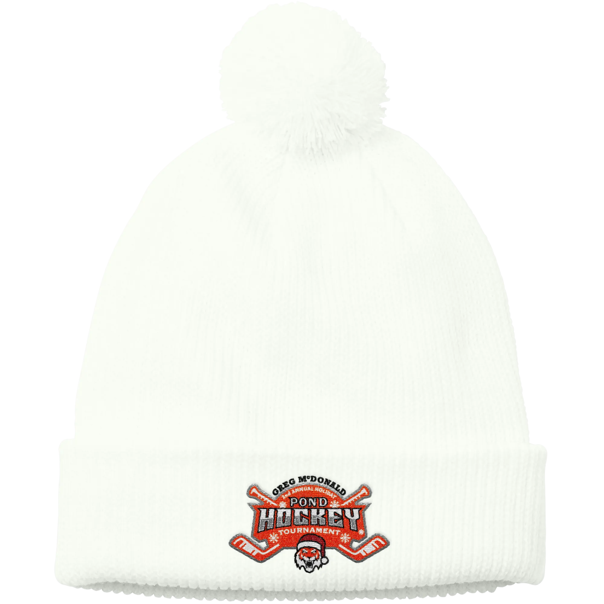 Greg McDonald Foundation Cozy Pom Beanie