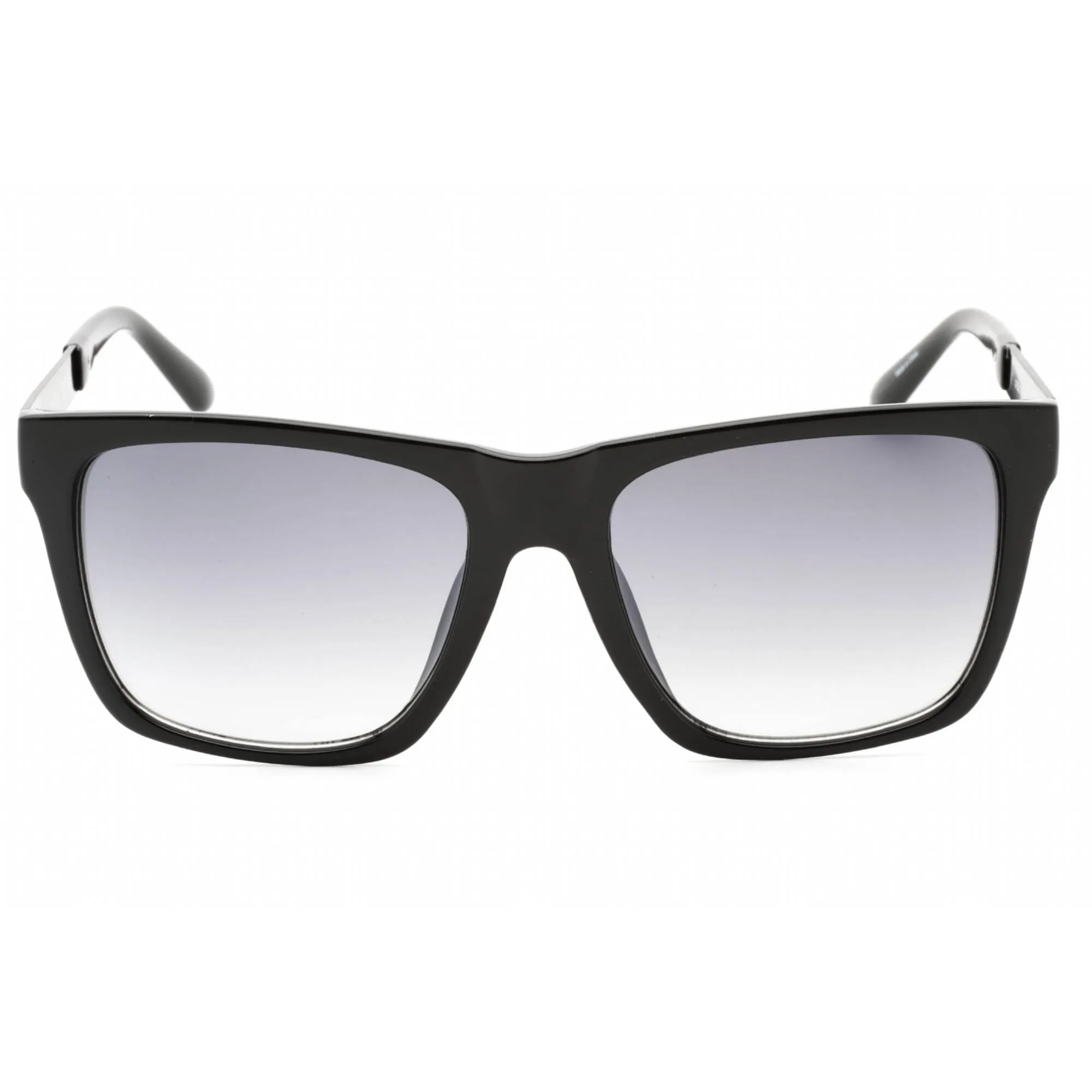 Guess Factory Men's Sunglasses - Shiny Black Full Rim Plastic/Metal Frame | GF0242 01C