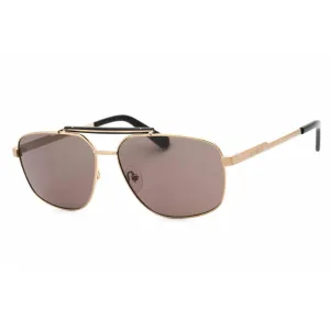 Guess Men's Sunglasses - Full Rim Gold/Black Metal Aviator Shape Frame | GU00054 33A