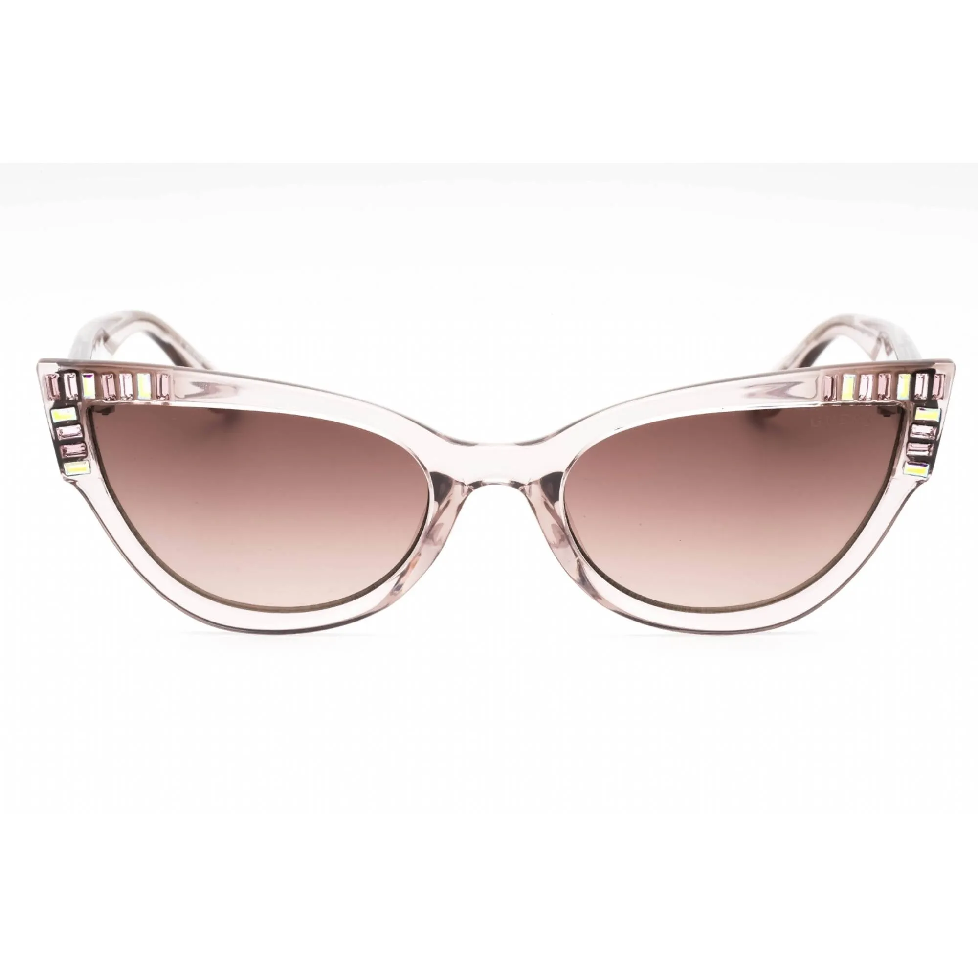 Guess Women's Sunglasses - Beige/Other Injected Propionate Cat Eye Frame | GU7901 59F