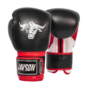 JAVSON BOXING GLOVES TODA SERIES HOOK & LOOP BLACK/RED