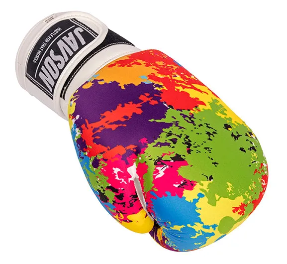 JAVSON MULTI-COLOUR BOXING GLOVES HOOK & LOOP