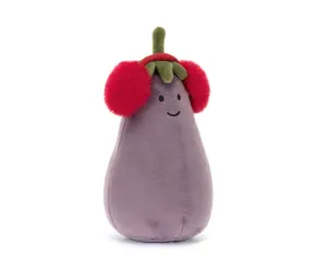 Jellycat Toastie Vivacious Red Eggplant