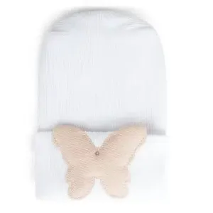 Linen Petal Butterfly Hospital Hat