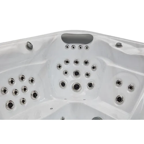 Luxury Spas - Elite Series Danika 5 Person Cloud Gray WS-591