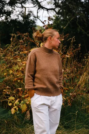 Maree Knit – Chestnut Marl