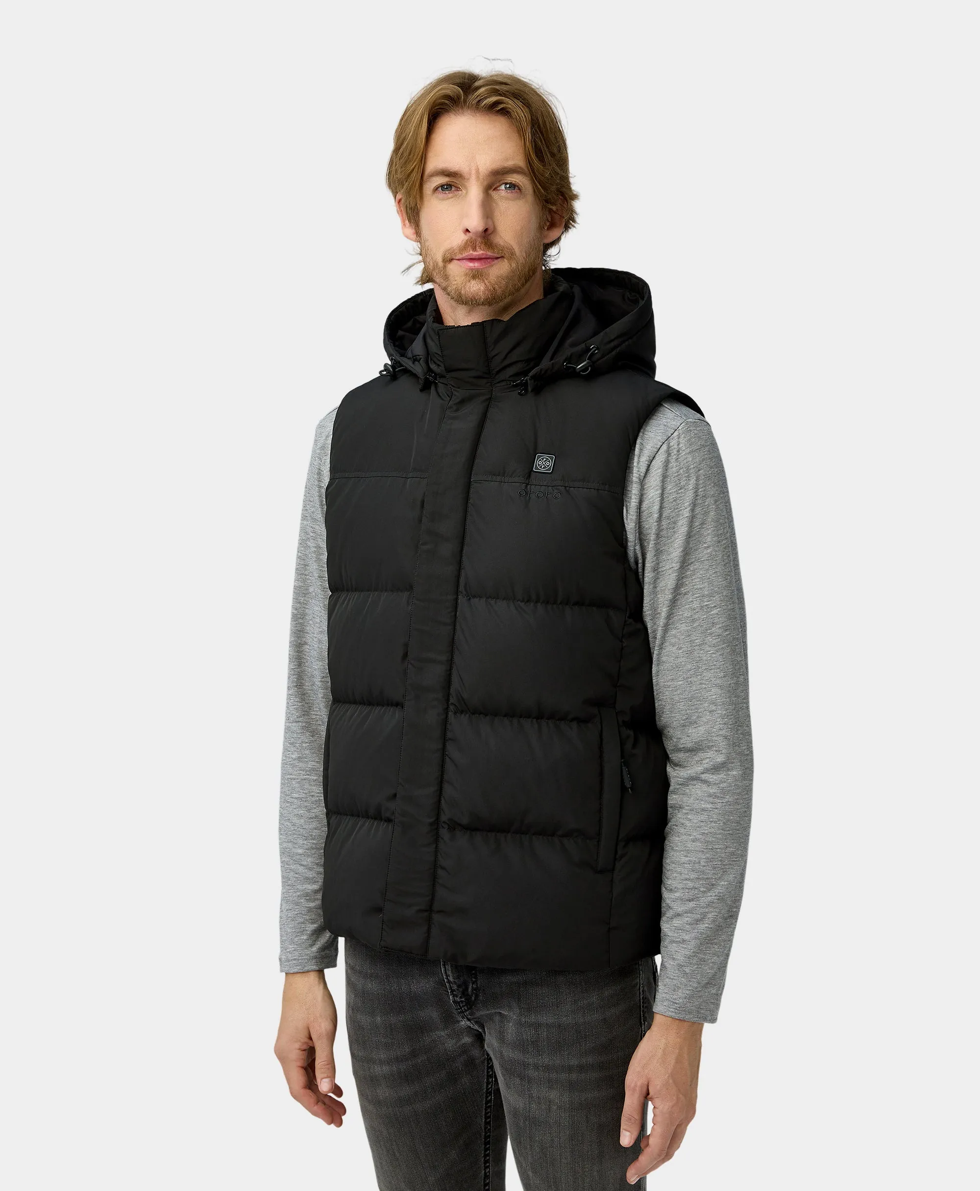 Men's Heated Down Vest (Apparel Only)