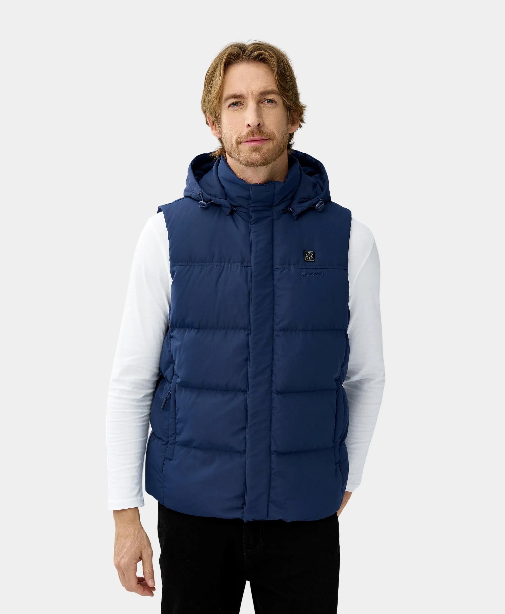 Men's Heated Down Vest (Apparel Only)