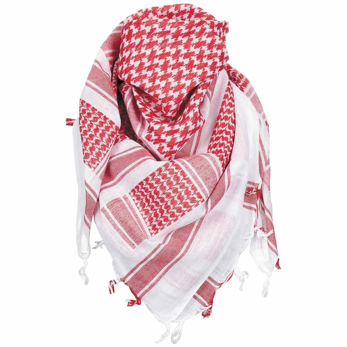 MFH Shemagh Head Scarf Red / White