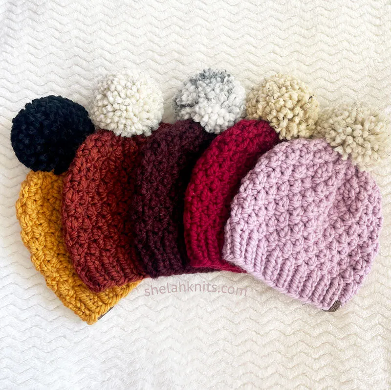 Mossy Birch Beanies - Various Sizes