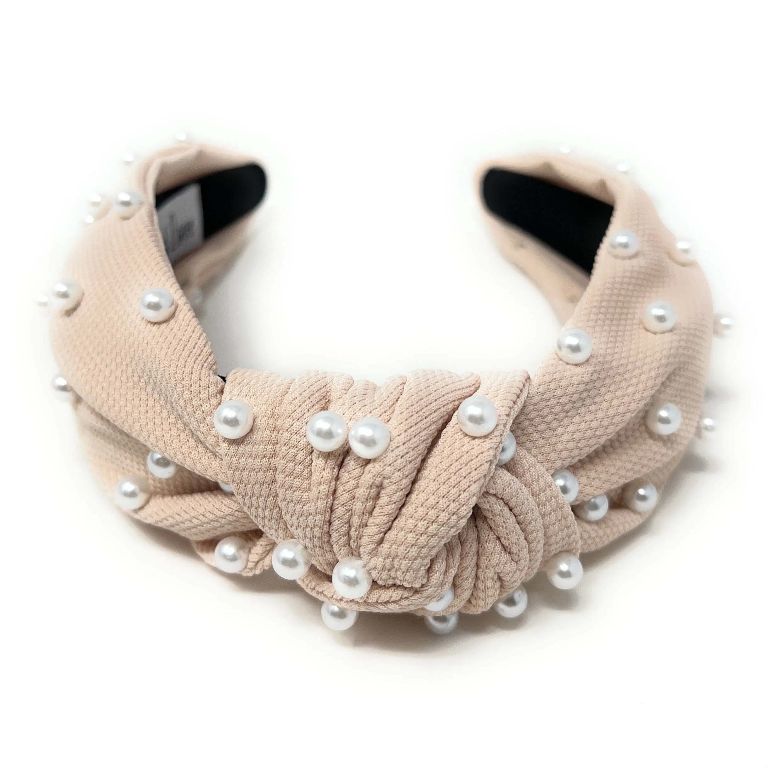 Neutral Pearl Knotted Headband (More Colors)