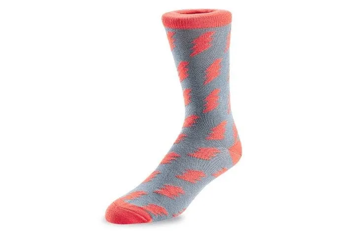 Orange Flashes - Bamboo Socks