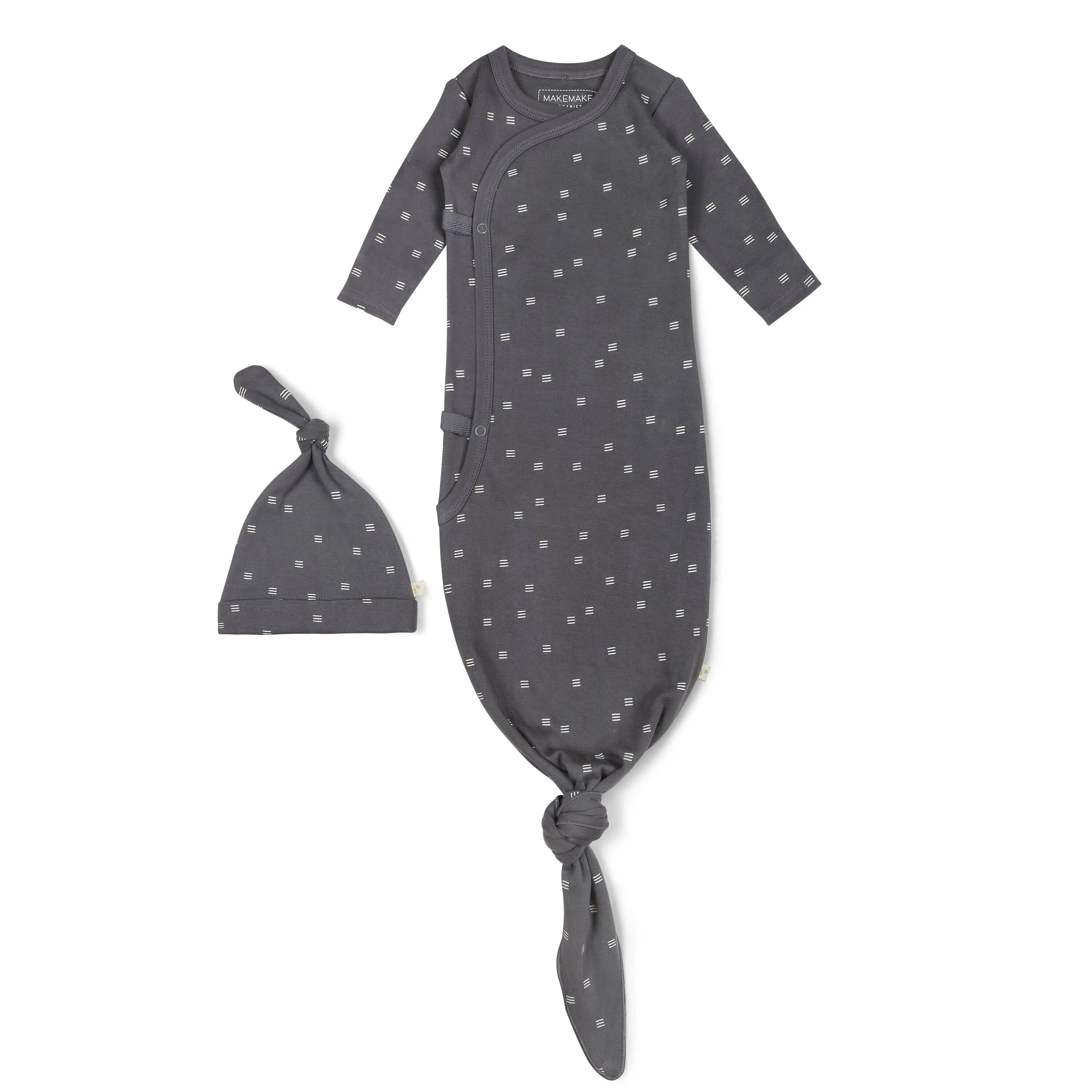 Organic Kimono Knotted Sleep Gown | Tribe