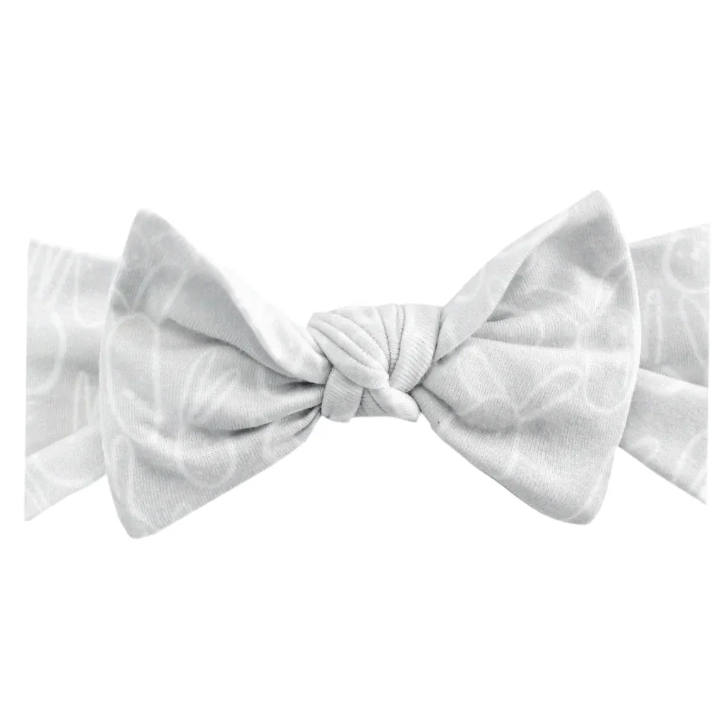 Peter Knit Headband Bow