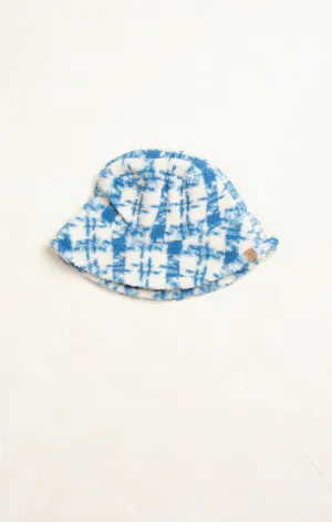 Plaid Sherpa Bucket Hat