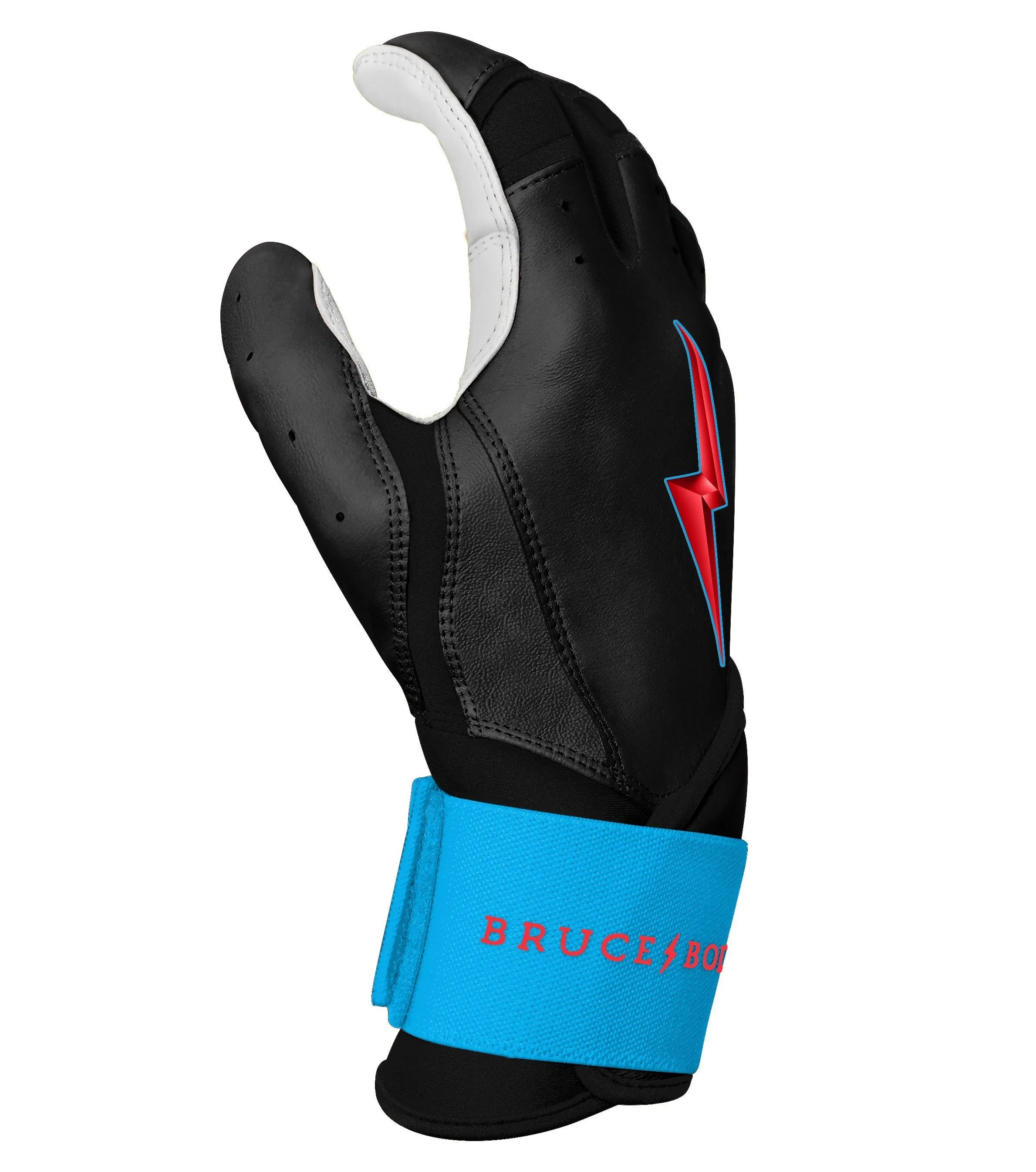 PREMIUM PRO Creator Series Long Cuff Batting Gloves | MIAMI BLACK