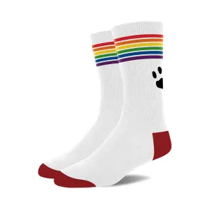 Prowler Pride Socks White