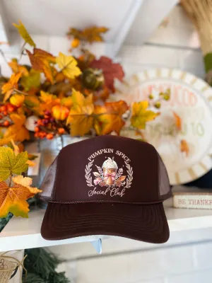 Pumpkin Spice Social Club | Brown