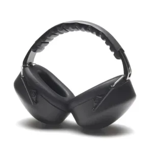 Pyramex® Fold-Away Padded Headband Passive Earmuffs - 27 NRR - PM3010