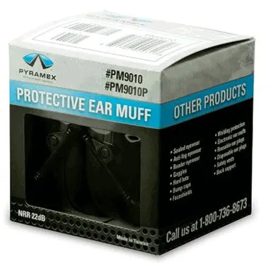 Pyramex PM90 Series Low Profile Earmuff PM9010