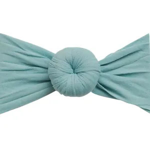 Round Knot Turban - Capri Blue