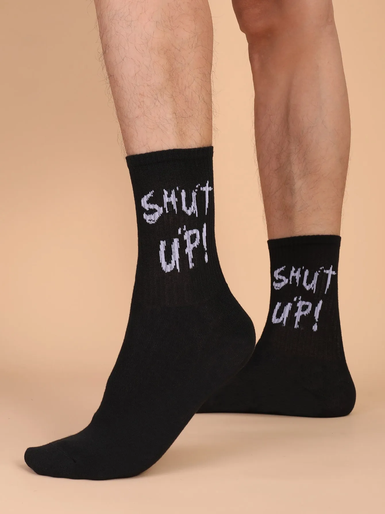 Shut Up Crew Socks Funny Socks for Men Novelty Socks Funky Socks Gift for Him