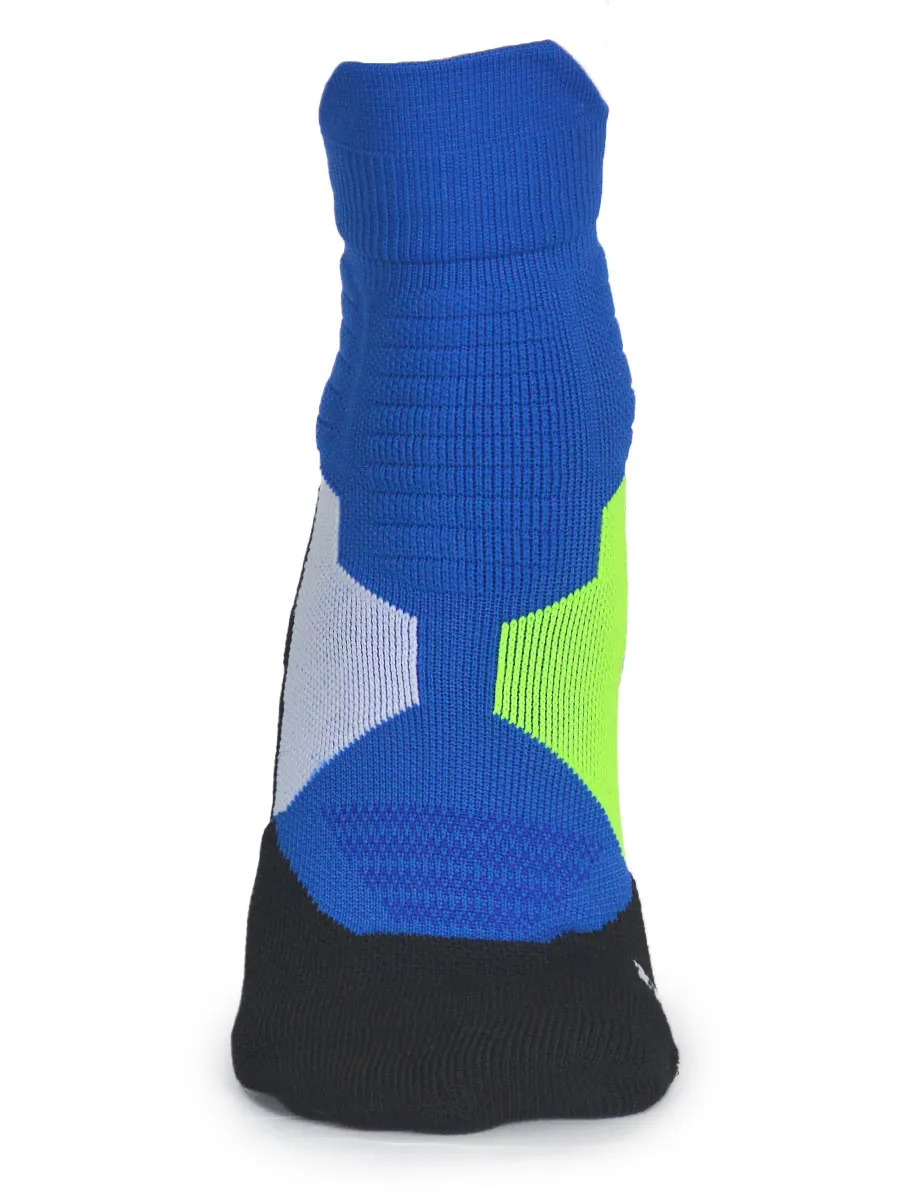 Socks - JCB - 3304 - Blue / Volt / Black