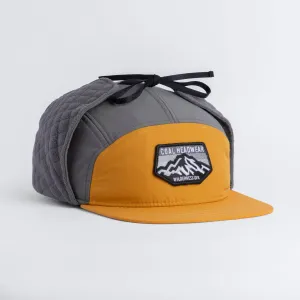 The Tracker Flannel Lined 5 Panel Earflap Cap