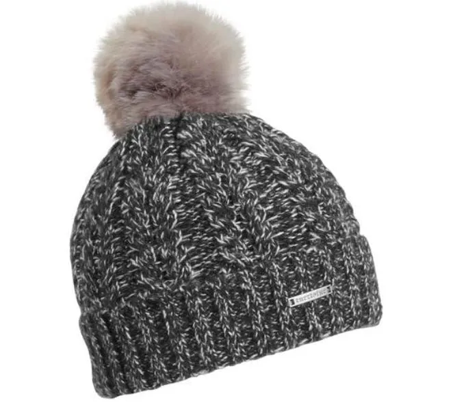 Turtle Fur Women's Lexi Faux Fur Lined Pom Beanie