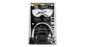 Venture Gear Low Profile Combo Kit Safety Glasses   Earmuffs