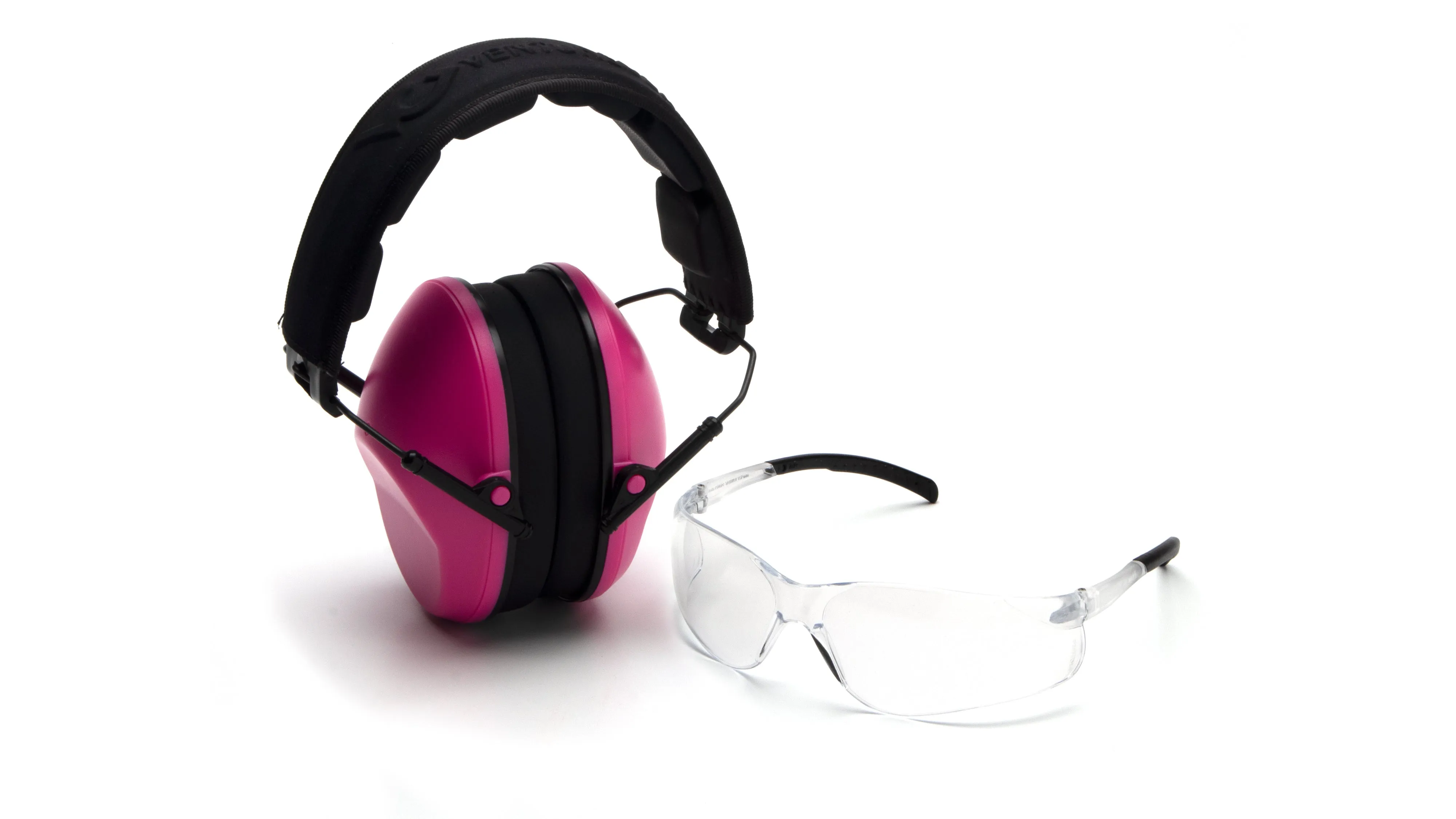 Venture Gear Low Profile Combo Kit Safety Glasses   Earmuffs